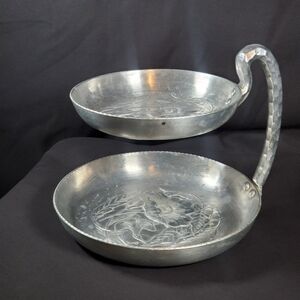 Everlast Forged Aluminuin 2 Teir Serving Tray